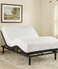 Adjustable Bed and Memory Foam Mattress Combo